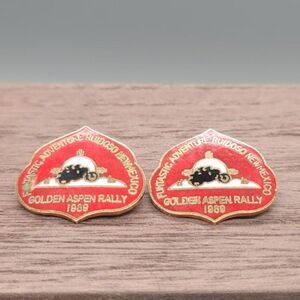 VINTAGE Golden Aspen Rally 1989 Pins
